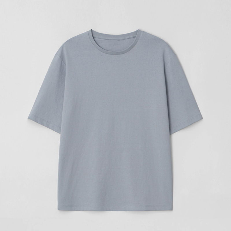 In Stock Moia Short-Sleeved T-Shirt for Women, New Summer Style, Solid Color, Loose Fit, Casual, Versatile, Round Neck, High-End Feel Top