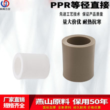 ppr等径直接4分20 6分25 32 40热熔水管直通家用自来水管配件接头