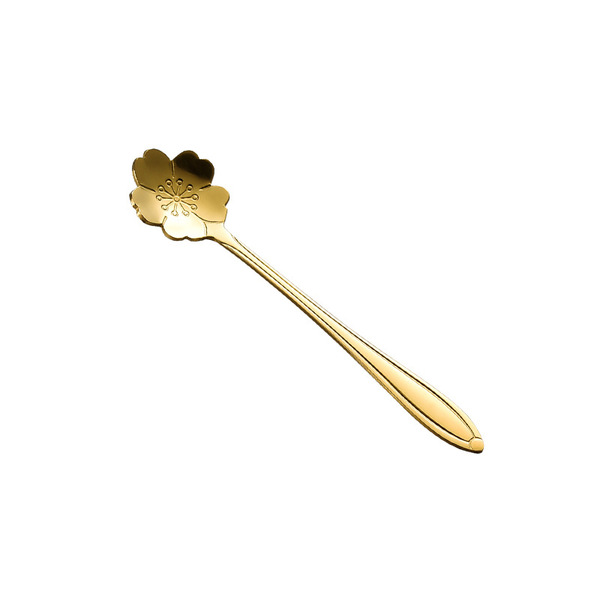 golden coffee glass mixing stick stainless steel