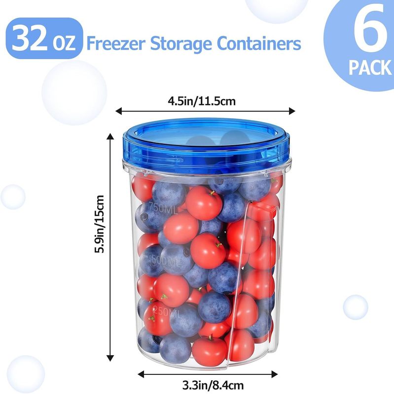 クロスボーダーラウンド食品保存容器プラスチック保存鮮度保持弁当箱電子レンジ対応冷蔵庫冷凍保存容器|undefined