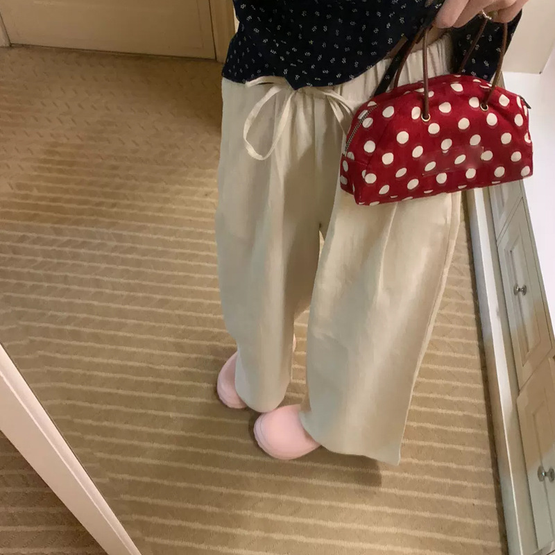 Wizzard 24ss CUT OFF BAGGY PANTS