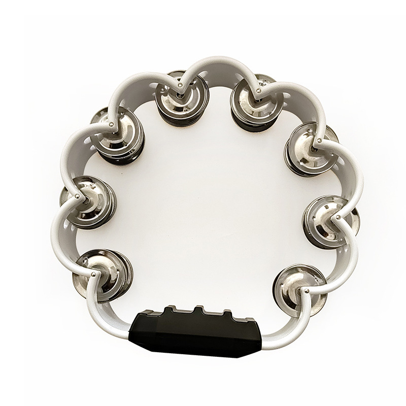 Kangxin mano sonajero Orff instrumento de percusión kindergarten material didáctico plástico KTV instrumento musical interactivo doble fila corona de ciruela