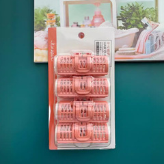 今之逸品捲髮夾子母捲髮器M號4枚入美髮夾劉海卷學生家用塑料批發