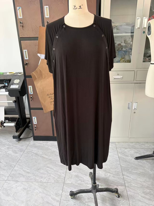 Maternity hospital delivery gown, expectant mother's delivery robe, maternity nursing dress, postpartum sleepwear, multifunctional comfortable nightgown Maternity hospital delivery gown, expectant mother's delivery robe, maternity nursing dress, postpartum sleepwear, multifunctional comfortable nightgown