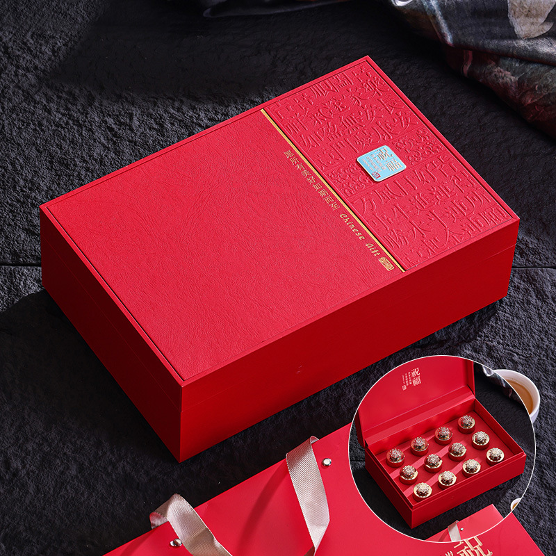 小罐茶空罐茶叶包装盒碎银子大红袍红茶正山小种礼盒空盒通用定制