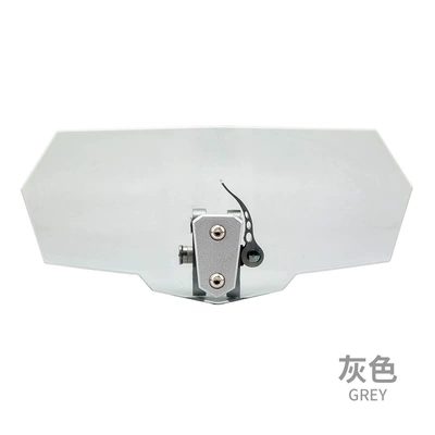 Motorcycle windshield small windshield Motorcycle Safety Supplies - smoked-wiggering-wind-deflector