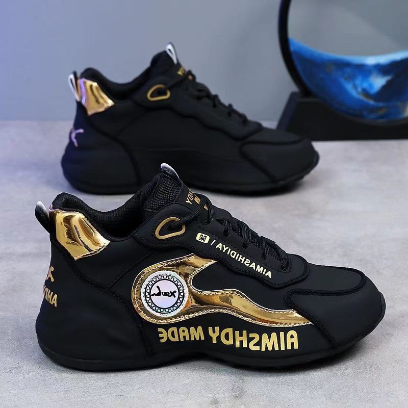 Zapatos de hombre de verano, zapatos casuales de hombre, nuevos zapatos de baloncesto transpirables, zapatos de papá transpirables
