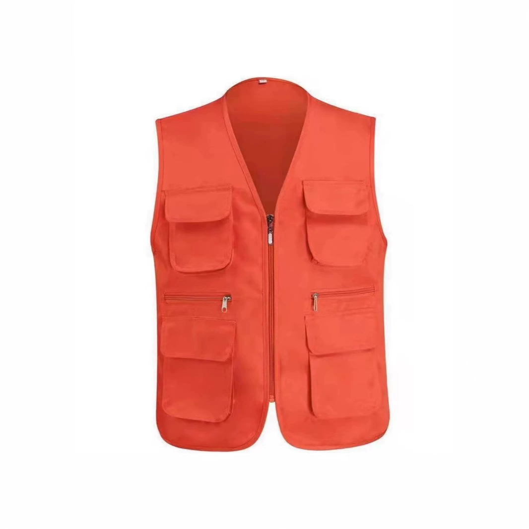 Машинный многокарманный волонтер жилет фото жилет супермаркет жилетка директор жилетки репортер жилет