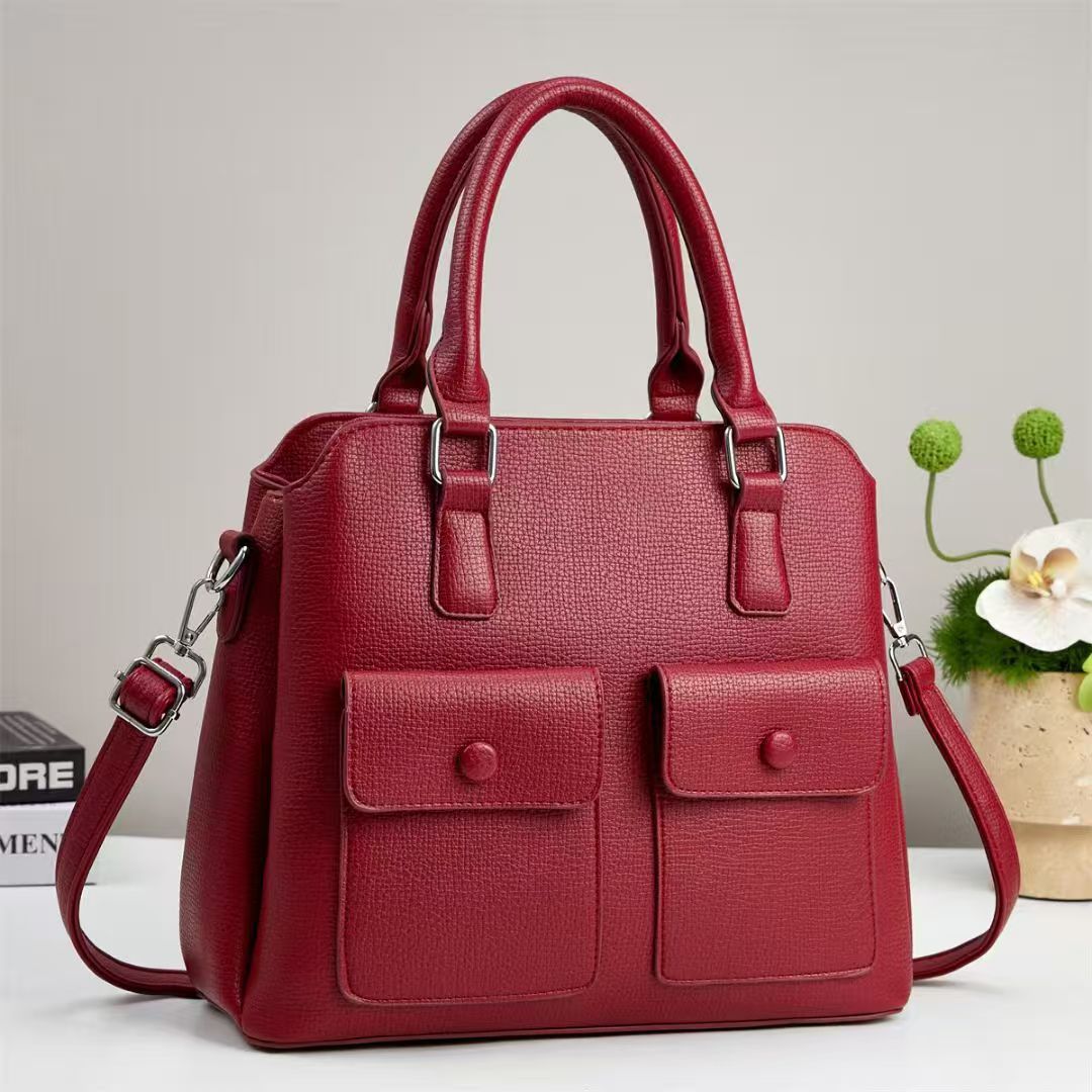 Cross-border 2025 nuevo bolso multifuncional de mujer bolso de platino de moda bolso práctico bolso de mano mochila