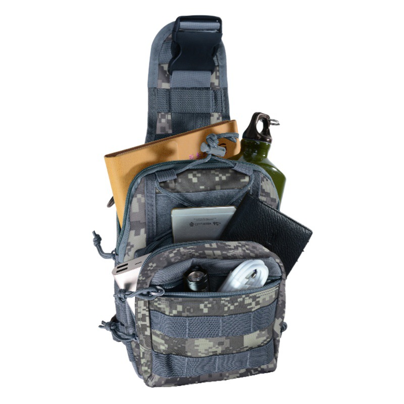 Mochila deportiva 511 al por mayor, estilo militar, camuflaje, tela Oxford, bandolera, bolso táctico para exteriores, estilo de alta gama para hombre