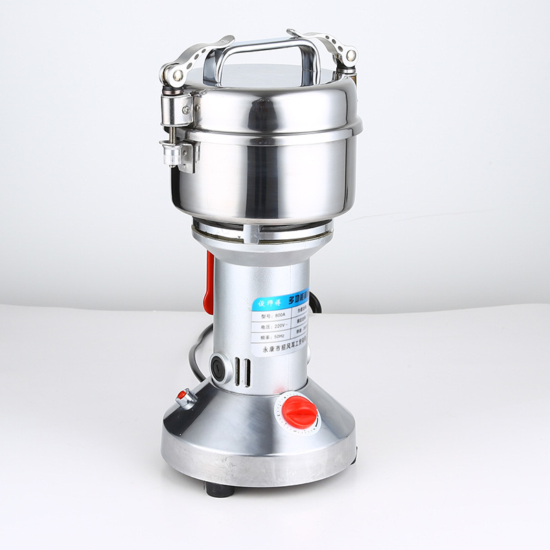 Foreign trade commercial 350g Traditional Chinese Medicine grinder multi-functional grain small flour machine electric flour mill