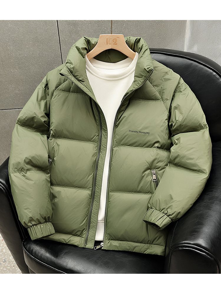 Light and thin demi-season down jacket