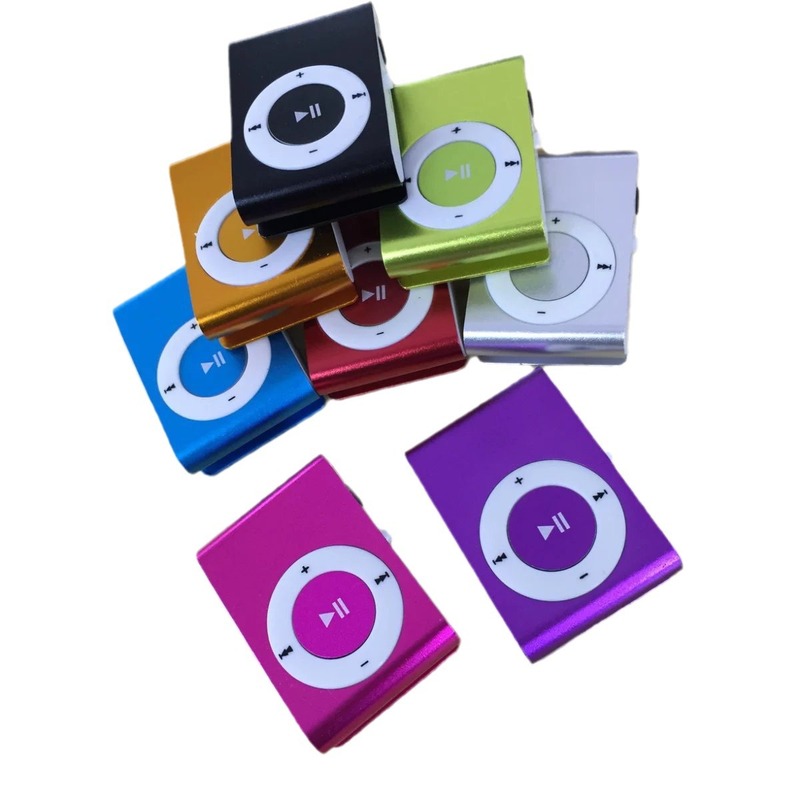 鉄クリップTFカードmp3プレーヤー金属ミニmp3大学生学習ウォークマンプレゼント携帯mp3|undefined
