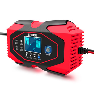 12V24V lithium battery charger car motorcycle battery charger lead acid charger memory charging repair