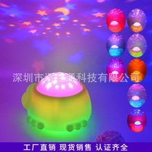 星空投影灯床头睡眠音乐灯usb充电灯跨境硅胶小夜灯新奇特星空灯