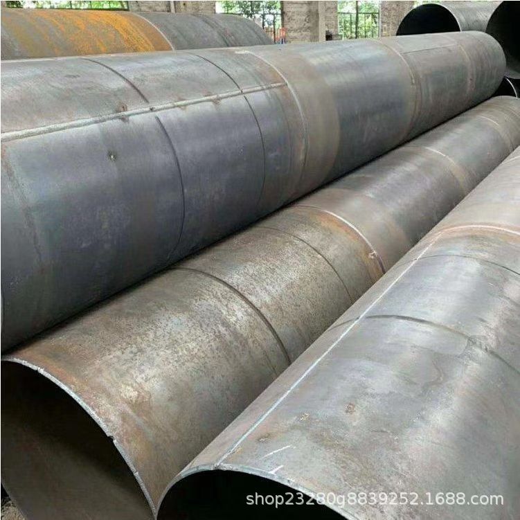 四川成都钢护筒加工 桥梁打桩管 顶管 大口径钢板加工卷圆焊接管