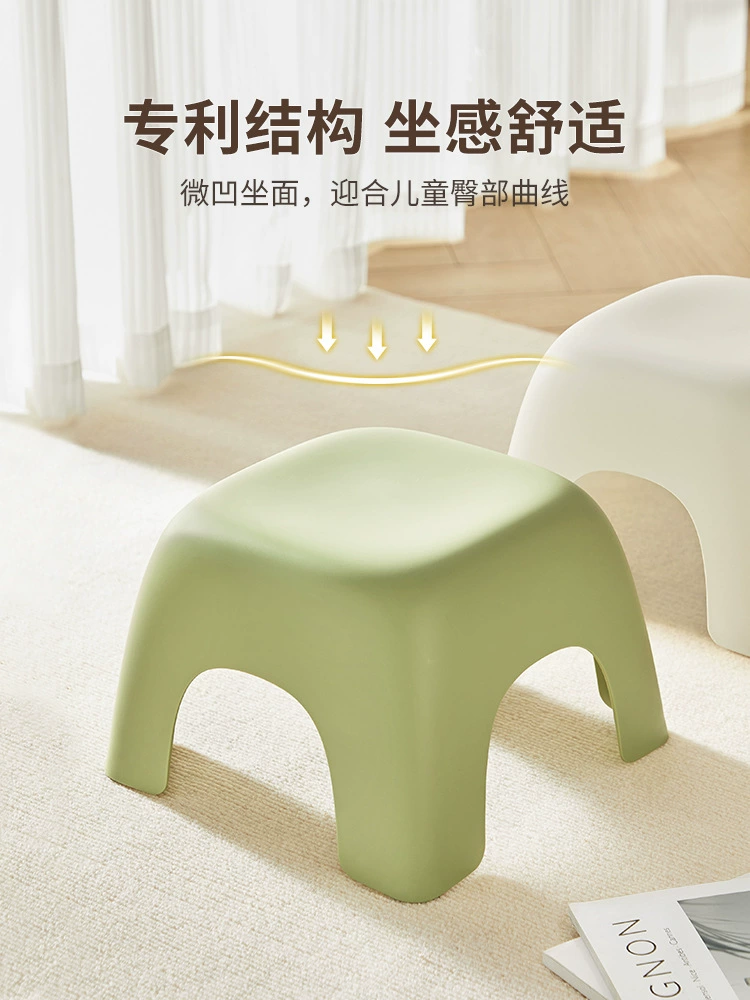 Детский пластиковый неслепитальный/non-slip детский cartoon footstool?