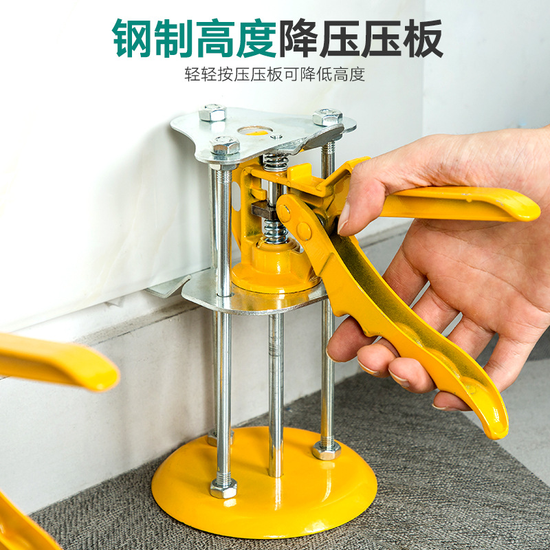 Dispositivo de techo de azulejo altura de elevación ajustable posicionamiento azulejo de la pared Etiqueta de azulejo herramienta almohadilla de altura auxiliar artefacto nivelación azulejo