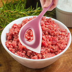 Silicone meatball spoon, squeeze meatball fish ball spoon, home kitchen manual ball press spoon meatball maker