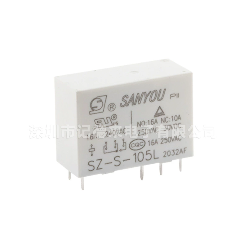 Замена реле SZ-S-105L 16A Sanyou на SMIH-05VDC-SL-C HRM2H-S-DC5V-C