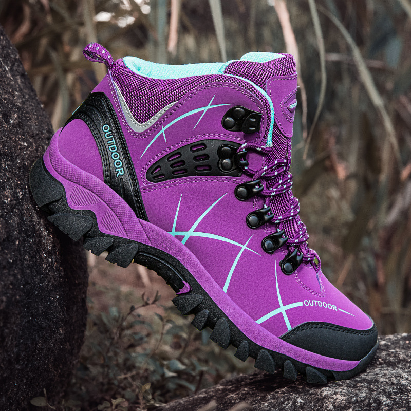 Fábrica directa transfronteriza 2023 nuevo tipo de pareja casual y cómodo anti-derrapante zapatos de montaña ligero y resistente al desgaste zapatos de pareja