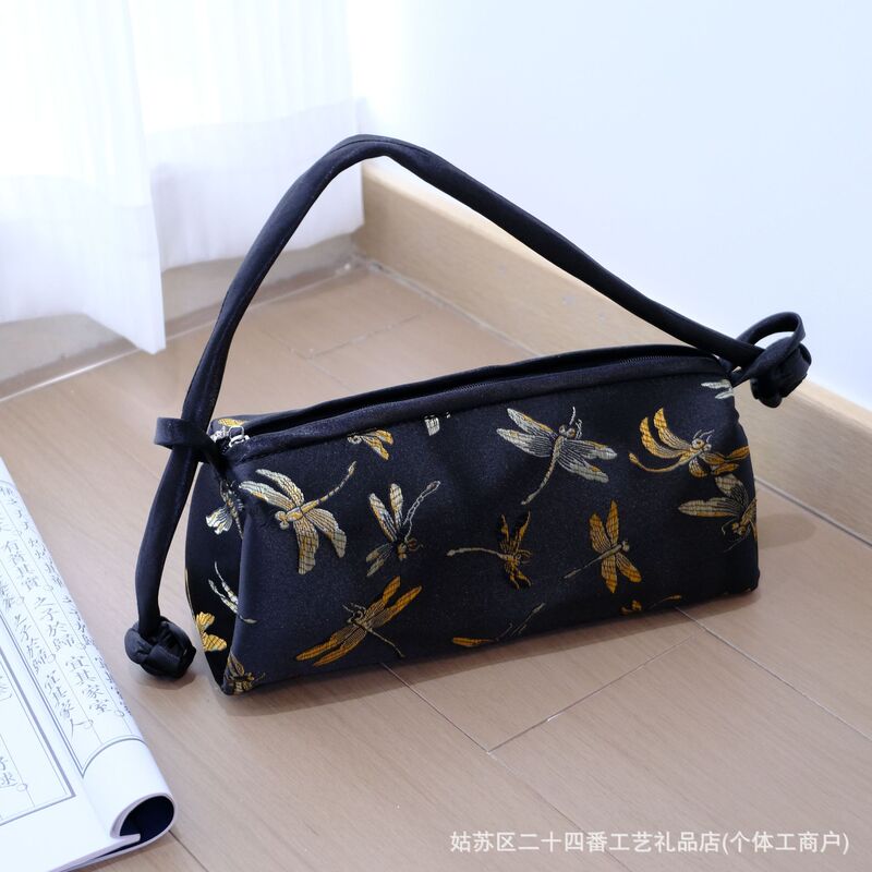 Chinese-style brocade silk craft bag bride bag cheongsam bag Tang suit handbag button handbag bag cloth bag Chinese-style brocade silk craft bag bride bag cheongsam bag Tang suit handbag button handbag bag cloth bag