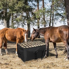 アマゾンの爆発的な干し草袋は折り畳み可能な携帯型引っ越し袋馬給餌袋枯草袋手提げ袋家畜給餌