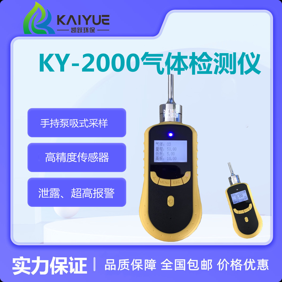 凯兴佳跃KY-2000型泵吸式气体检测仪 甲醛气体浓度测定仪