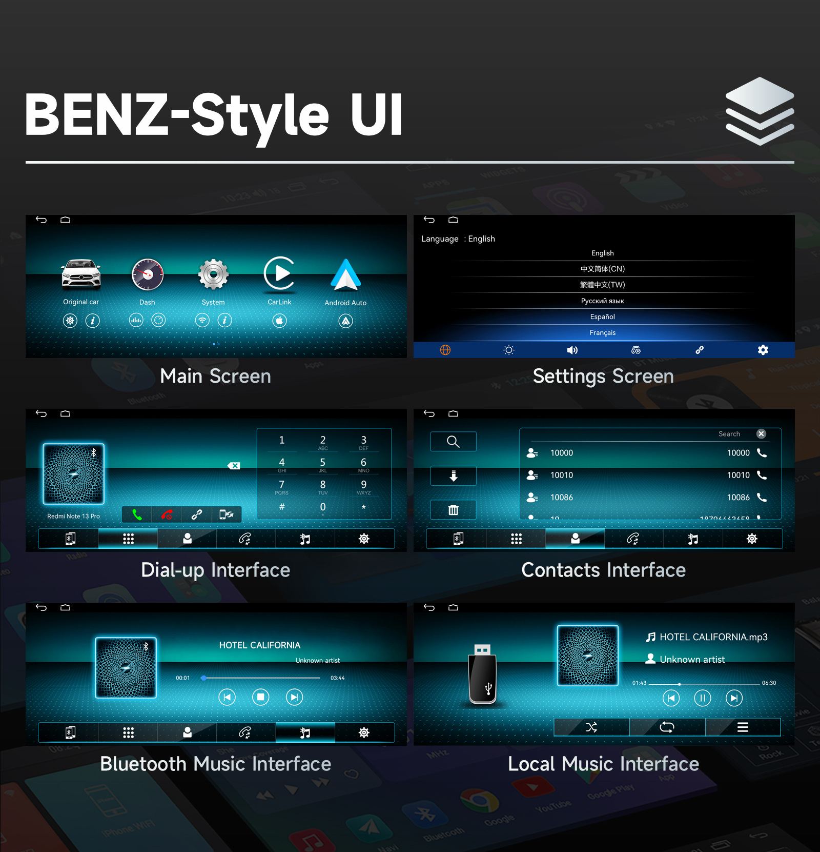 12.3inch Suitable for Mercedes-Benz B-Class 11-13 models, a navigation car GPS central control large screen all-in-one device