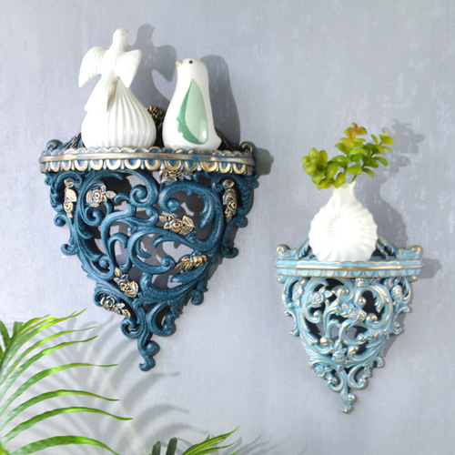 Cross-border wholesale wall decorations, creative wall decorations, wall racks, storage racks, three-dimensional partitions, backgrounds, wall hanging crafts