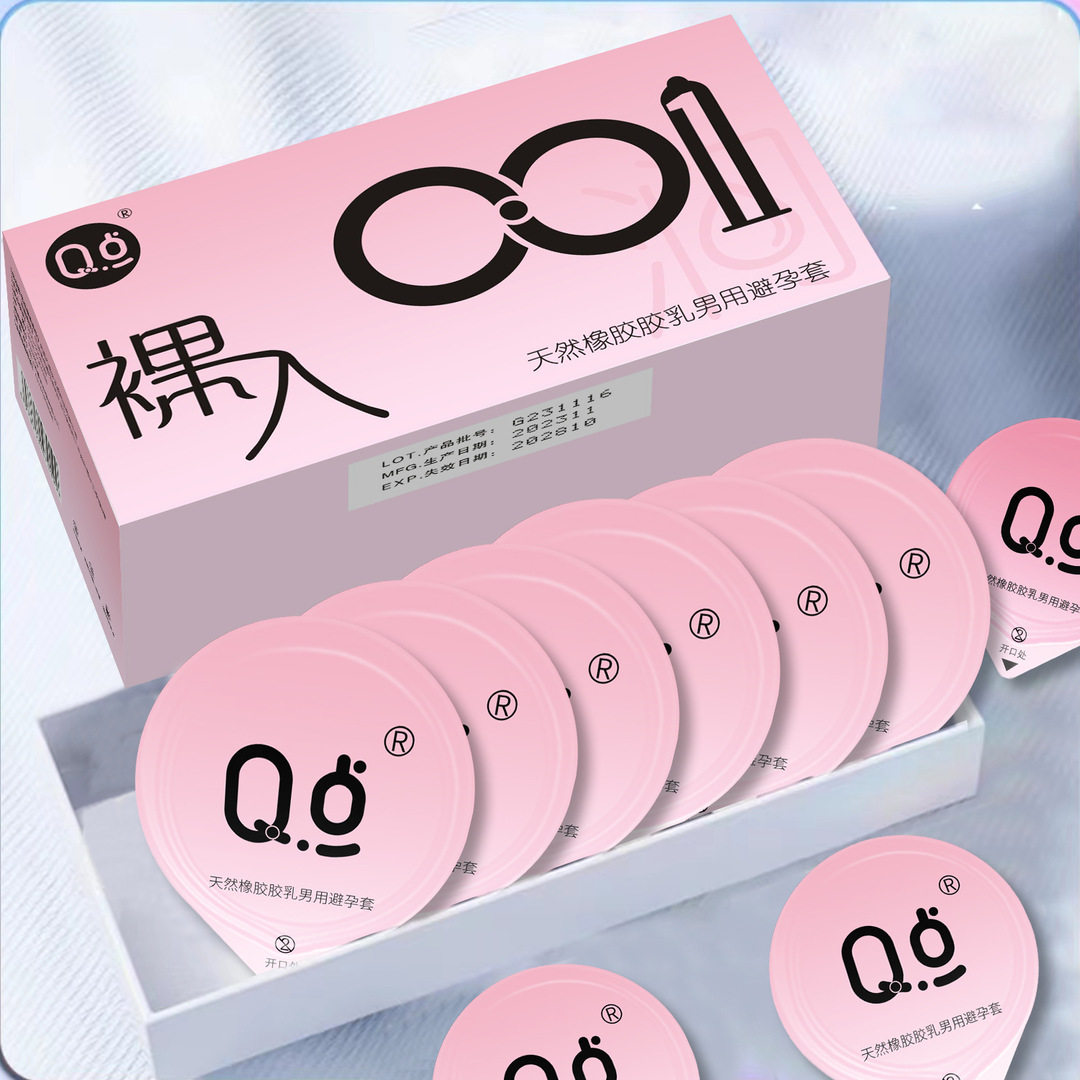 Q point hyaluronic acid glossy 0.01 durable large particle delay Mace condom condom byt wholesale generation
