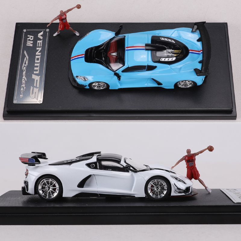 RM 1:64 Hennessey F5 Diecast Model Car for Collection - High