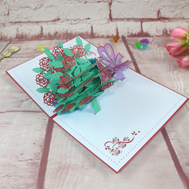 Mother's Day Simple Style Flower Paper Festival Card display picture 2