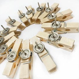 木质工艺品;图钉;钮扣