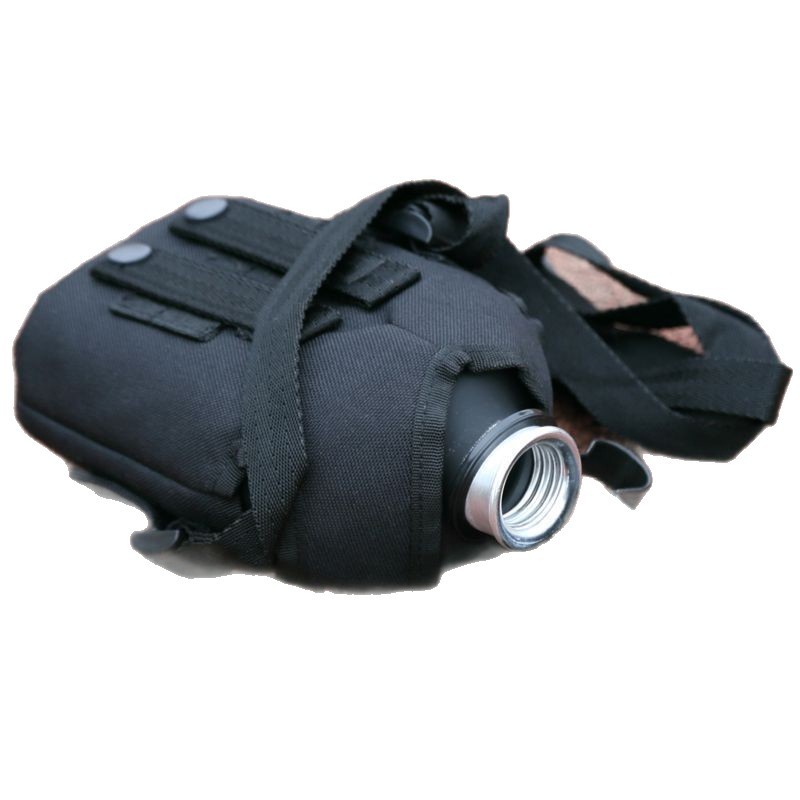 Camouflage capacious handheld teapot for training outside climbing, increased thickness