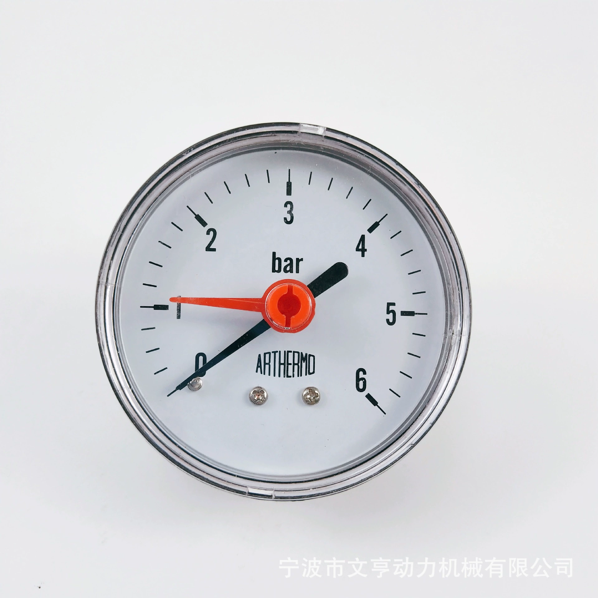 Ynt 63 осевой прецизионный вакуумный манометр с красной стрелкой 1,6 класса Вэнь Хэн силовой Завод прямого медного соединения