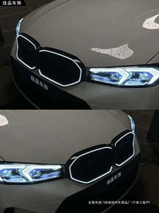 BMW yeni seriyası işıqlı parlaq qara modifikasiya edilmiş barmaqlıq üçün