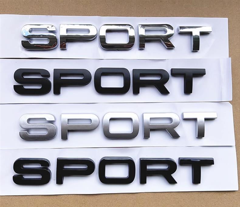 Suitable for Land Rover Range Rover Sport, Discovery Sport, and HSE models; car emblem modification, lettering for the rear trunk