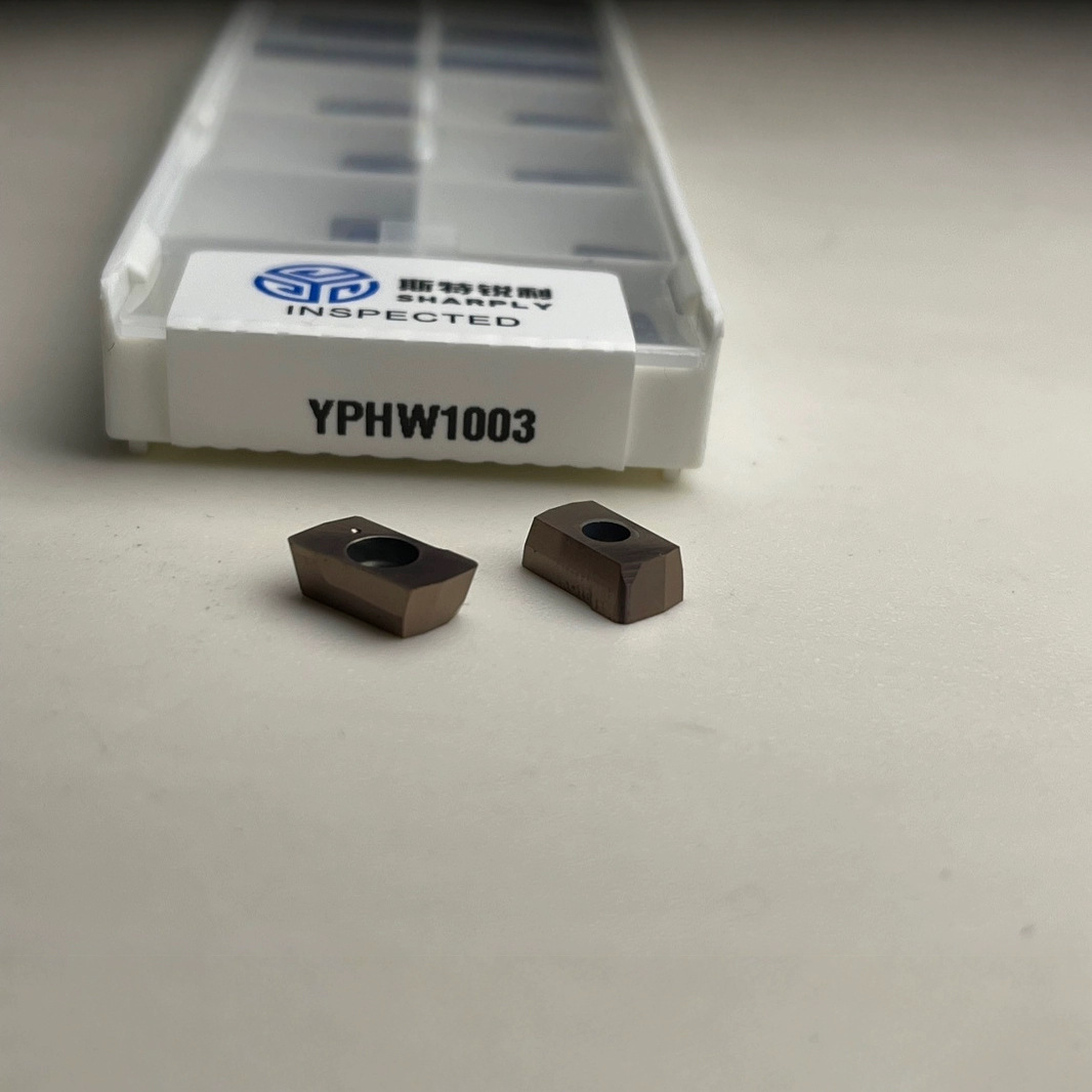 戴杰通装刀片YPHW100308ZER-15精加工通用高硬度钢件铣刀粒跨境