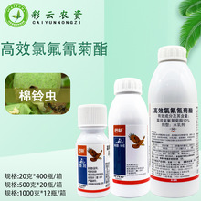 巴斩10%高效氯氟氰菊酯水乳剂棉花杀虫剂棉铃虫农药杀虫剂