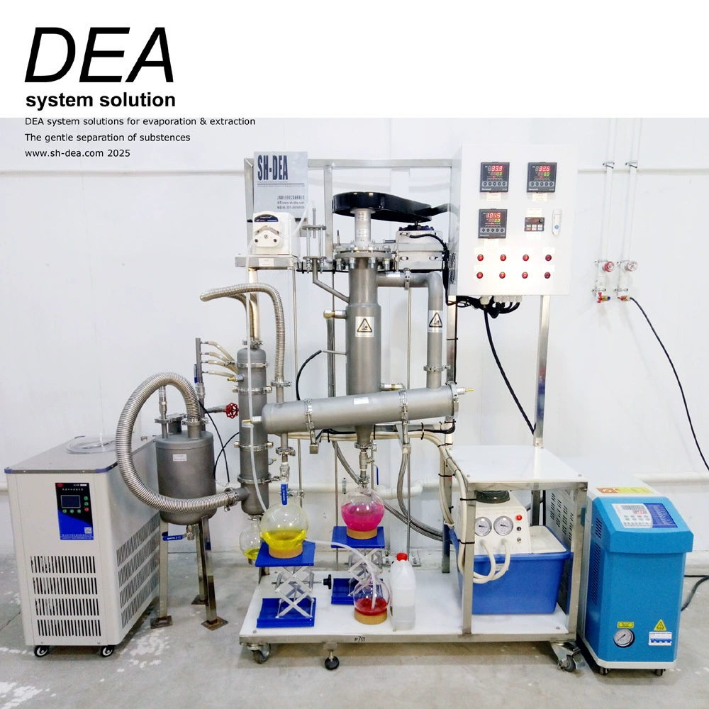 DEA-BML-10 пленочный испаритель способен испаряться при относительно низких температурах