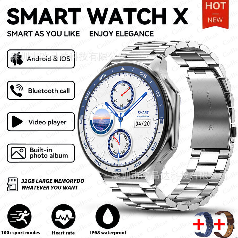 DT Watch X Smart Watch 4G Large Memory Local Music Video Play Waterproof Bluetooth Call Smart Hand DT Watch X Smart Watch 4G Large Memory Local Music Video Play Waterproof Bluetooth Call Smart Hand