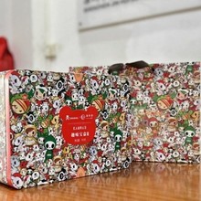 香港锦华趣味宝盒礼盒765g酥饼曲奇蛋卷组合年货零食大礼包批发