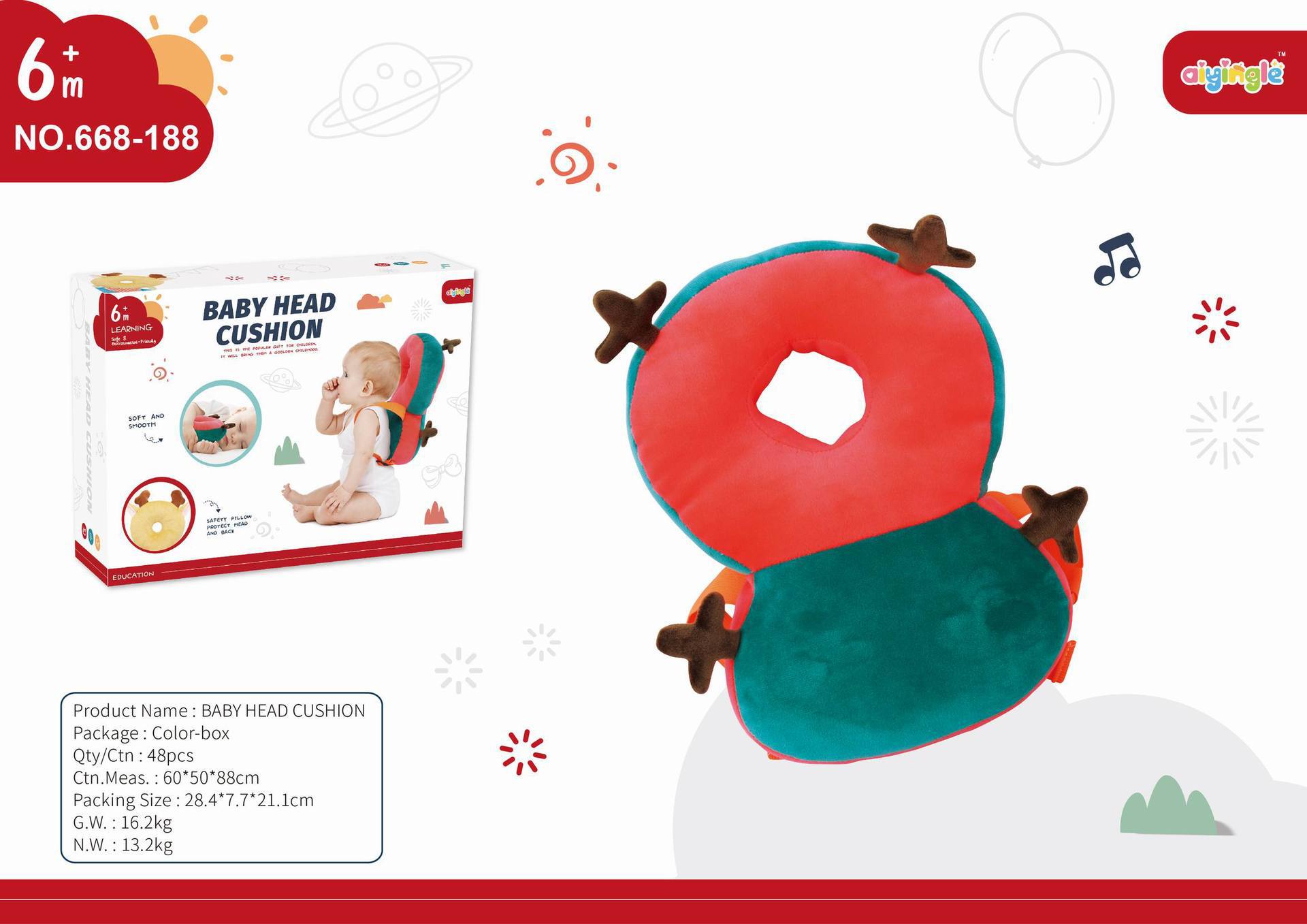 Almohadilla de protección para la cabeza a prueba de caídas para bebés, bebé que aprende a caminar, artefacto para niños que aprenden a caminar