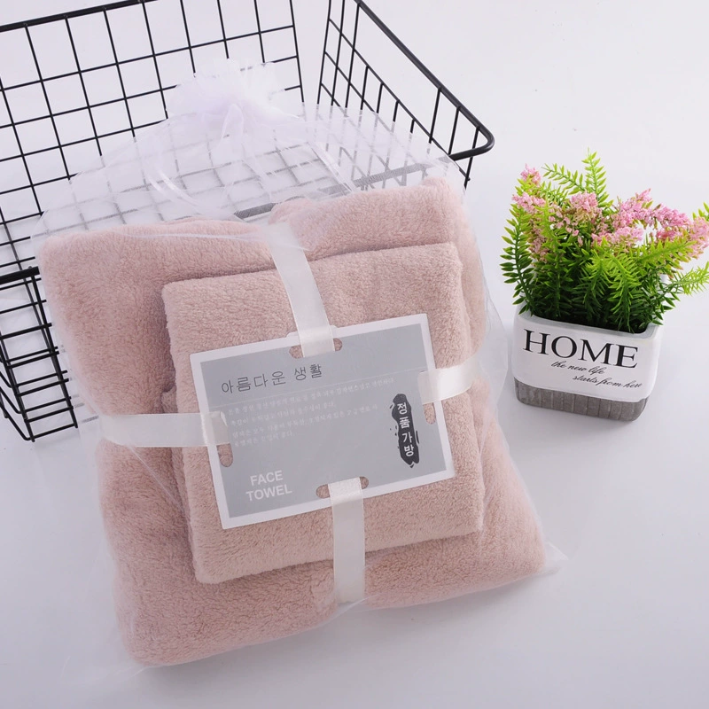 Coral set, soft dry bath towel for children and adults for home use, wholesale, Birthday gift