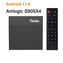 TANIX X4 tv box 机顶盒 S905X4 双频WIFI 4G/32G 8K高清IPTV账号