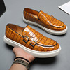 Step on Lefu Bean Shoes for Men's Business Dress Leather Shoes for Men