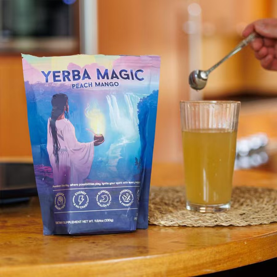 跨境巴拉圭茶yerba macic马黛茶速溶茶粉Yerba Mate Instant Tea
