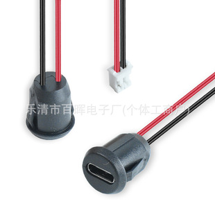 С�A�׿�ʽType-Cĸ�� Ƕ��ʽ2pin���� ע���z��һ�w C�ͳ�늽ӿ�