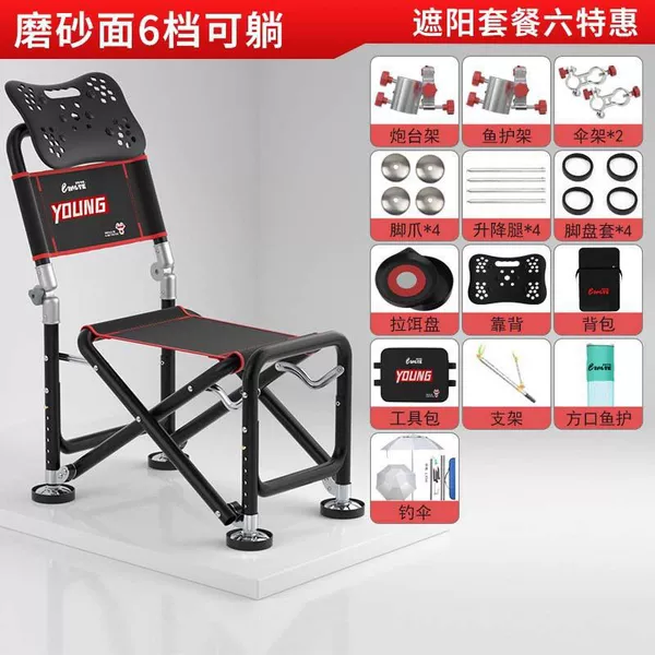 6-position reclining sunshade package six [Great offer]